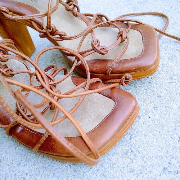 SLINFL WERS Lace-up Strappy Women's shoes - Picture 5 of 10